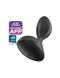 Анальная смарт-пробка с вибрацией Satisfyer Sweet Seal Black SO6100 фото 1