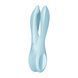 Клиторальный вибратор Satisfyer Threesome 1 Light Blue с тремя гибкими пальчиками SO6986 фото 2
