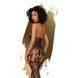 Бодистокинг Penthouse Fancy Me S/L Black, открытый доступ, фантазийный рисунок, имитация чулок SO6463 фото 2