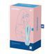 Клиторальный вибратор Satisfyer Threesome 1 Light Blue с тремя гибкими пальчиками SO6986 фото 7