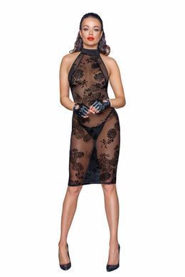 Платье Noir Handmade F240 Midi tulle dress with velvet straps, S SX0139 фото