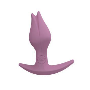 Анальная пробка Fun Factory BOOTIE FEM, розовая, в виде бутона, диаметр 2,9 см, тонкий ограничитель SX1000 фото