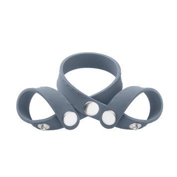 Ерекційне кільце з роздільником мошонки Boners 8-Style Ball Splitter SO8859 фото