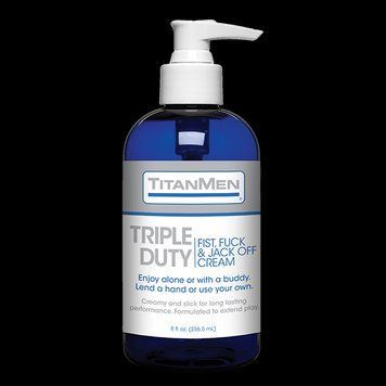 Густая смазка для фистинга Doc Johnson TitanMen - Triple Duty (240 г) SO2813 фото