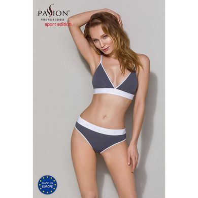 Спортивные трусики-стринги Passion PS007 PANTIES M, dark grey SO4248 фото