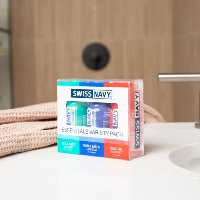 Набор Swiss Navy Essentials Variety Pack 3 х 30 мл SX1362 фото
