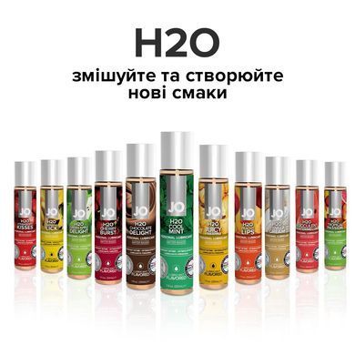 Змазка на водній основі JO H2O &mdash; Cool Mint (120 мл) без цукру, рослинний гліцерин SO1775 фото