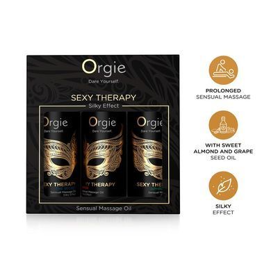 Набор массажных масел Orgie &ndash; Sexy Therapy Mini Size Collection (3х30 мл) SX1545 фото