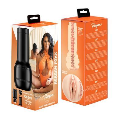 Мастурбатор Kiiroo Feel Reagan Foxx PBC совместим с PowerBlow и Keon SX1230 фото