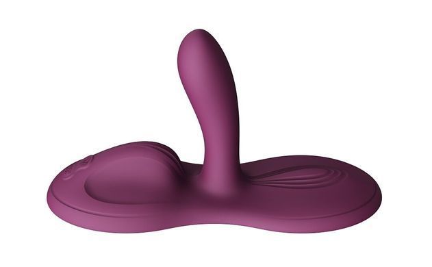 Sit-on-top смарт-вибратор Zalo &ndash; Flora Smart Vibrating Pad Velvet Purple, 9 моторов SX0716 фото
