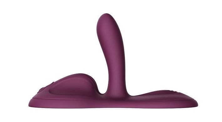Sit-on-top смарт-вибратор Zalo &ndash; Flora Smart Vibrating Pad Velvet Purple, 9 моторов SX0716 фото