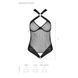 Сетчатый боди с халтером Passion Amanda Body L/XL, black SO5315 фото 5