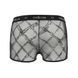 Мужские прозрачные боксеры Passion 032 SHORT JAMES S/M Black, сетка SO7568 фото 6