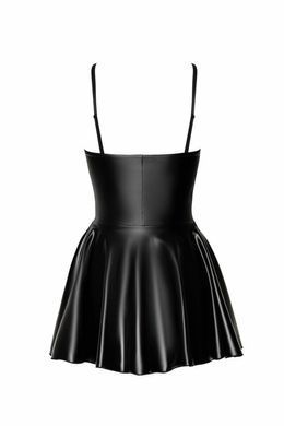 Платье Noir Handmade F308 Dreamer, 3XL, мини, под латекс, открытые плечи, юбка клеш, молния спереди SX0290 фото