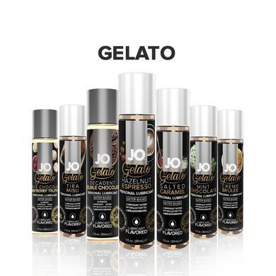 Смазка на водной основе JO GELATO Hazelnut Espresso (30 мл) без сахара, парабенов и гликоля SO1463 фото