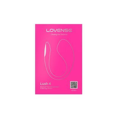 Смарт-віброяйце Lovense Lush 4, дуже потужне, швидке заряджання, LED-підсвічування SX2291 фото