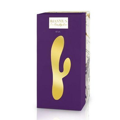 Вибратор-кролик Rianne S: Xena Purple/Lilac, 10 режимов, медицинский силикон, подарочная упаковка SO3867 фото