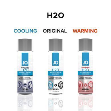 Охлаждающая смазка на водной основе JO H2O COOLING (60 мл) с ментолом, растительный глицерин SO1680 фото