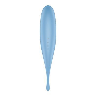 Вибратор для клитора с вакуумной стимуляцией Satisfyer Twirling Pro Blue SO7801 фото