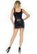 Виниловое мини-платье на шнуровке Leg Avenue Vinyl lace up mini dress XL SO7926 фото 2