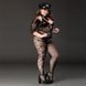 Костюм полицейской JSY &laquo;Фрау Марта&raquo; Plus Size Black, ремень, кепка, наручники, галстук SO8357 фото 2