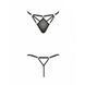 Стрінги зі стреп Passion Exclusive MEGGY THONG S/M, black PS27711 фото 5