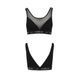 Топ з прозорою вставкою Passion PS002 TOP L, black SO4199 фото 5