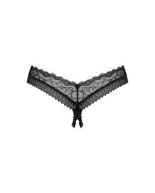 Трусики Obsessive Medilla crotchless thong XS/S SO9061 фото