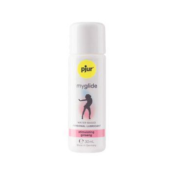 Возбуждающая смазка на водной основе pjur my glide 30 мл, с женьшенем, согревает PJ10550 фото