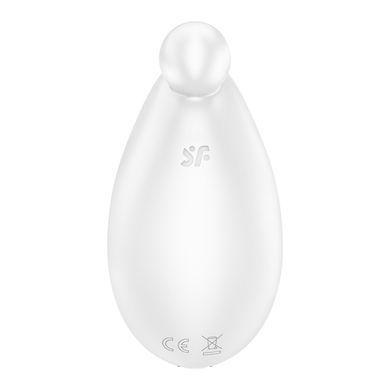 Вибратор для наружной стимуляции Satisfyer Spot On 2 White, очень мощный, гибкий отросток SX0578 фото
