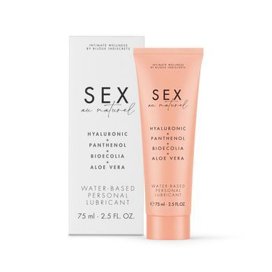 Лубрикант на водной основе Bijoux Indiscrets &ndash; Sex au Naturel 75 мл SX2187 фото