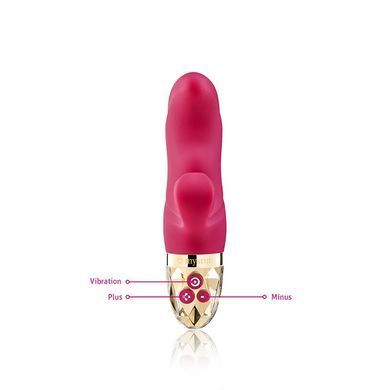 Вибратор-кролик Mystim Hop Hop Bob Fuchsia, мощный мотор, 8 режимов SO8137 фото