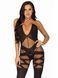 Бодистокинг Leg Avenue Illusion halter bodystocking One size Black, доступ SO8619 фото 4