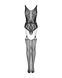 Бодистокинг Obsessive Bodystocking G324 S/M/L black, силуэтный рисунок SO7245 фото 5