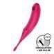 Вибратор для клитора с вакуумной стимуляцией Satisfyer Twirling Pro Red SO7802 фото 1