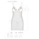 Сорочка с вырезами на груди, стринги Passion LOVELIA CHEMISE XXL/XXXL, white SO4764 фото 7