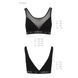 Топ с прозрачной вставкой Passion PS002 TOP M, black SO4200 фото 6