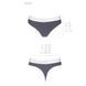 Спортивные трусики-стринги Passion PS007 PANTIES XL, dark grey SO4250 фото 5