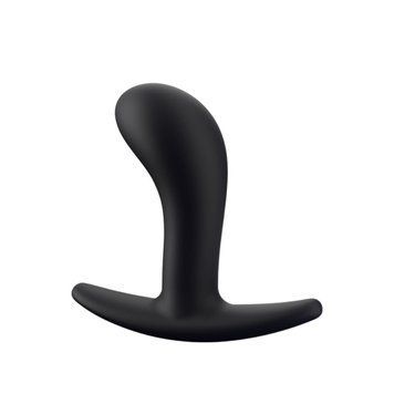 Анальная пробка Fun Factory BOOTIE S, черная, диаметр 2,8 см, тонкий ограничитель SX1003 фото