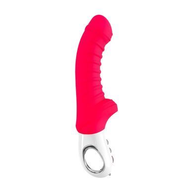 Вибратор для точки G Fun Factory TIGER india red, ребристый, подходит для анальной стимуляции SX0939 фото