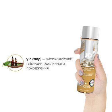 Смазка на водной основе JO H2O &mdash; Vanilla Cream (120 мл) без сахара, растительный глицерин SO1778 фото