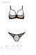 Еротичний комплект Passion MARINA SET WITH OPEN BRA, XXL/XXXL, beige, відкриті чашки SO9734 фото 5