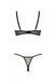 Еротичний комплект Passion MARINA SET WITH OPEN BRA, XXL/XXXL, beige, відкриті чашки SO9734 фото 4