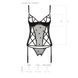 Корсет з підв'язками, стрінги Passion LOVELIA CORSET L/XL, black SO4765 фото 7