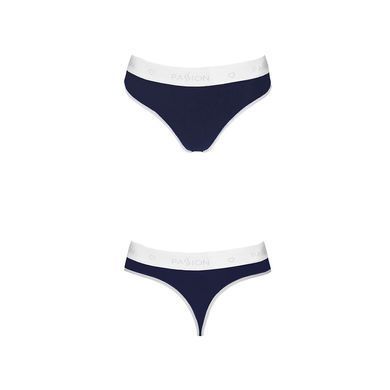 Спортивні трусики-стрінги Passion PS007 PANTIES M, navy blue SO4252 фото