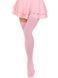 Плотные непрозрачные чулки Leg Avenue Opaque Nylon Thigh Highs Pink, One Size SX1711 фото 3