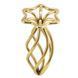Анальная пробка LOCKINK SEVANDA Hollow Spiral Golden Metal Anal Plug - L size SX0884 фото 9