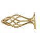 Анальная пробка LOCKINK SEVANDA Hollow Spiral Golden Metal Anal Plug - L size SX0884 фото 4