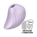 Вакуумний кліторальний стимулятор із вібрацією Satisfyer Pearl Diver Violet SO6078 фото 1