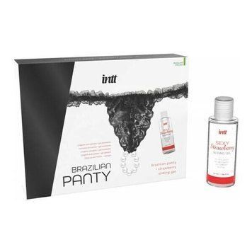 Набір Intt BRAZILIAN PANTY BLACK S-XL (м'ята упаковка!!!) SO7129-R фото